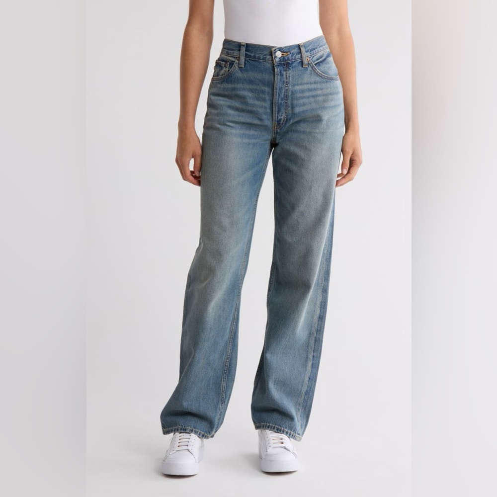 RE/DONE  Loose Long Baggy Fit Jeans color BRUNA 168-03WLOSLNG